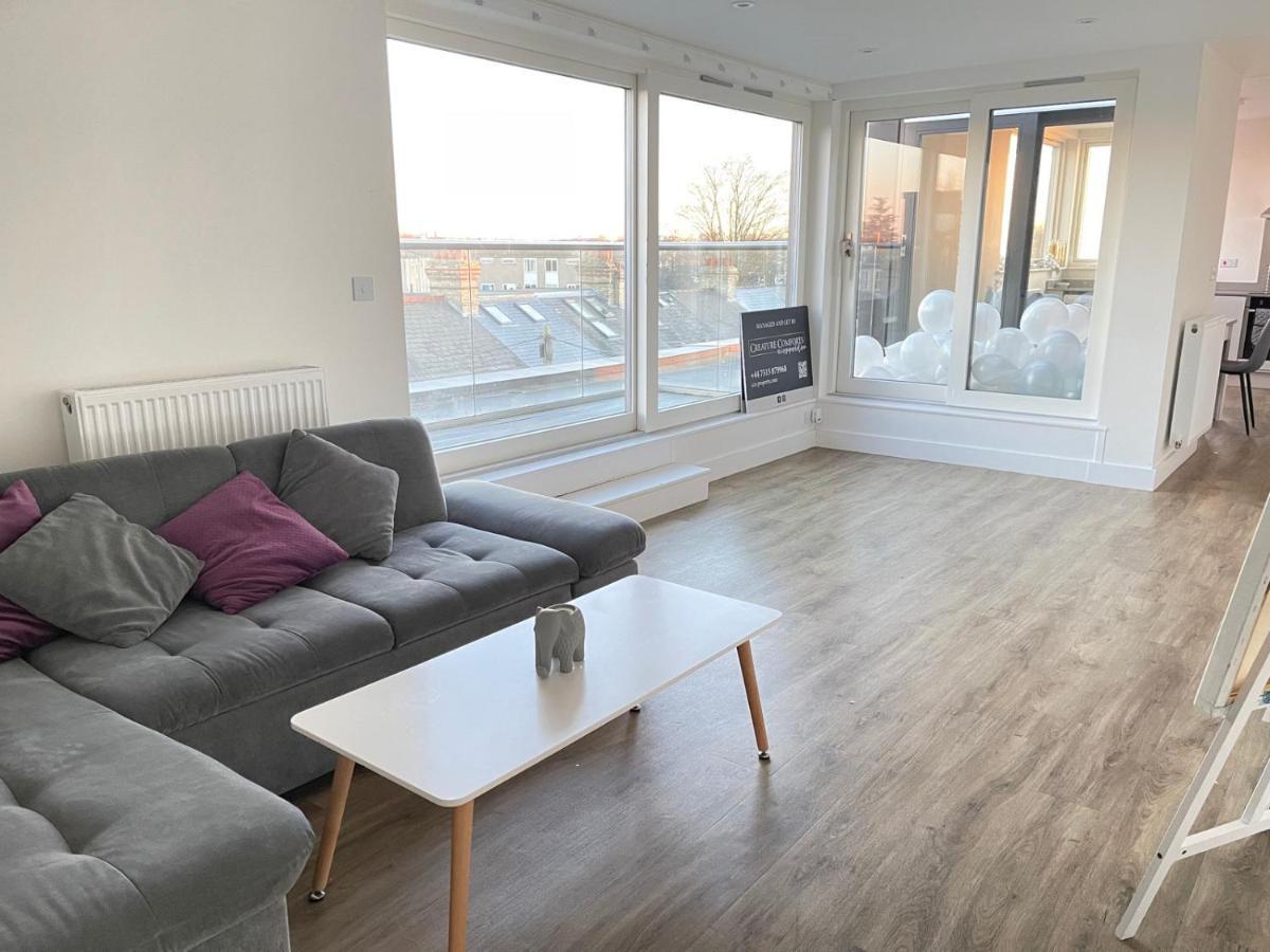 City Centre, Sleeps 7, Stunning Views & Parking, Interconnected Rooms Long Stay Work Contractor Leisure, Diamond Penthouse CBG Exterior foto